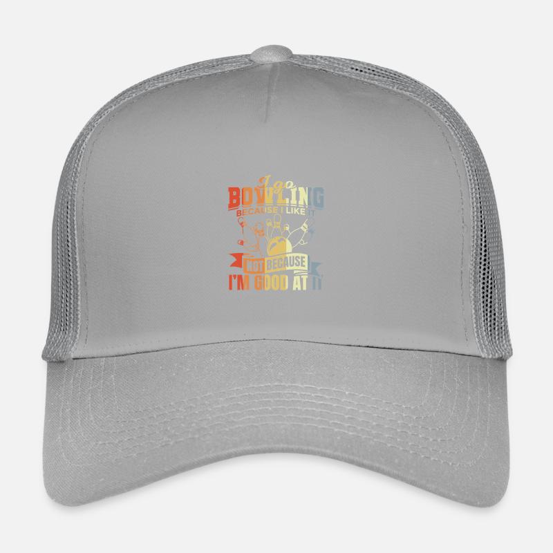 Bowling joke Kids’ Trucker Cap