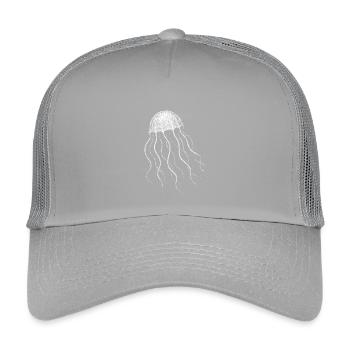 Jellyfish - Kids’ Trucker Cap - light grey - Front