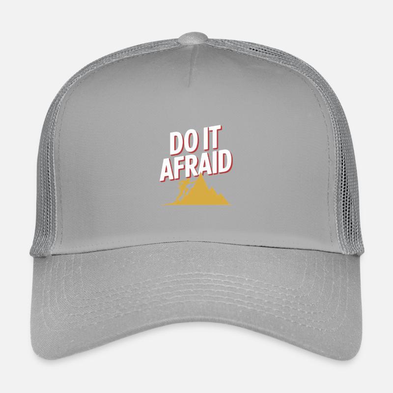 Fais-le Peur Courage Développement Motivation Casquette trucker enfant