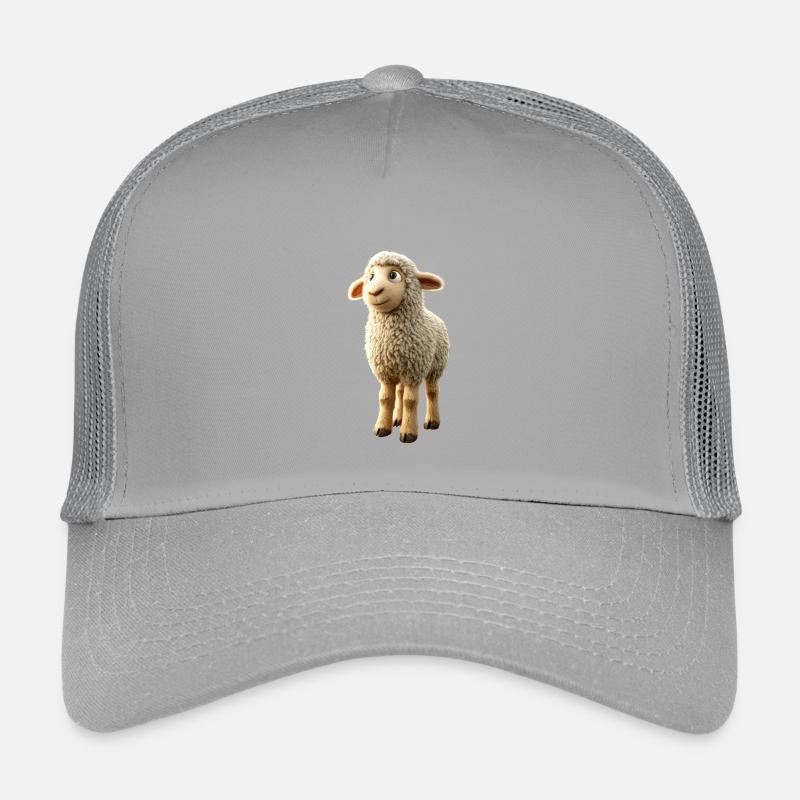 Schaf Lamm Schäfchen Hausschaf Schäfer Süße Schafe Kinder Trucker-Cap