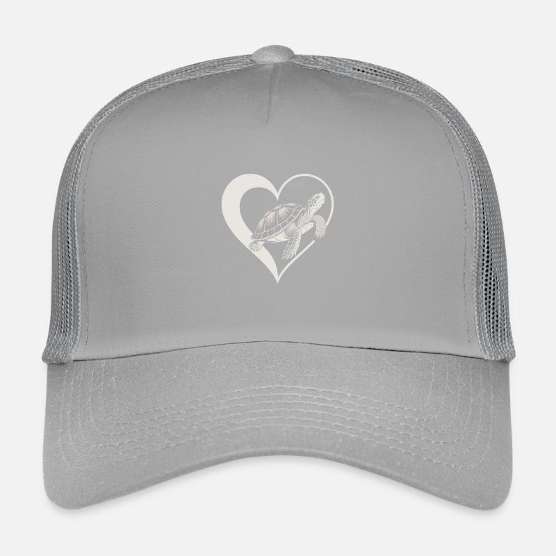 Turtle Heart Design Kids’ Trucker Cap
