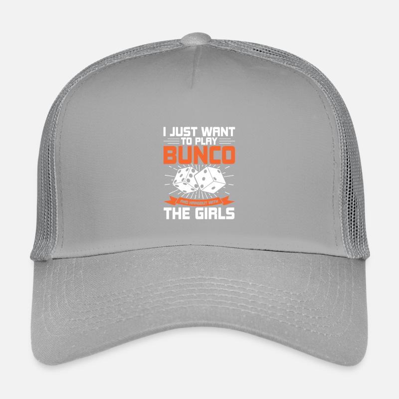 Bunco Women's Bunco Player Women's Dice Game Kids’ Trucker Cap