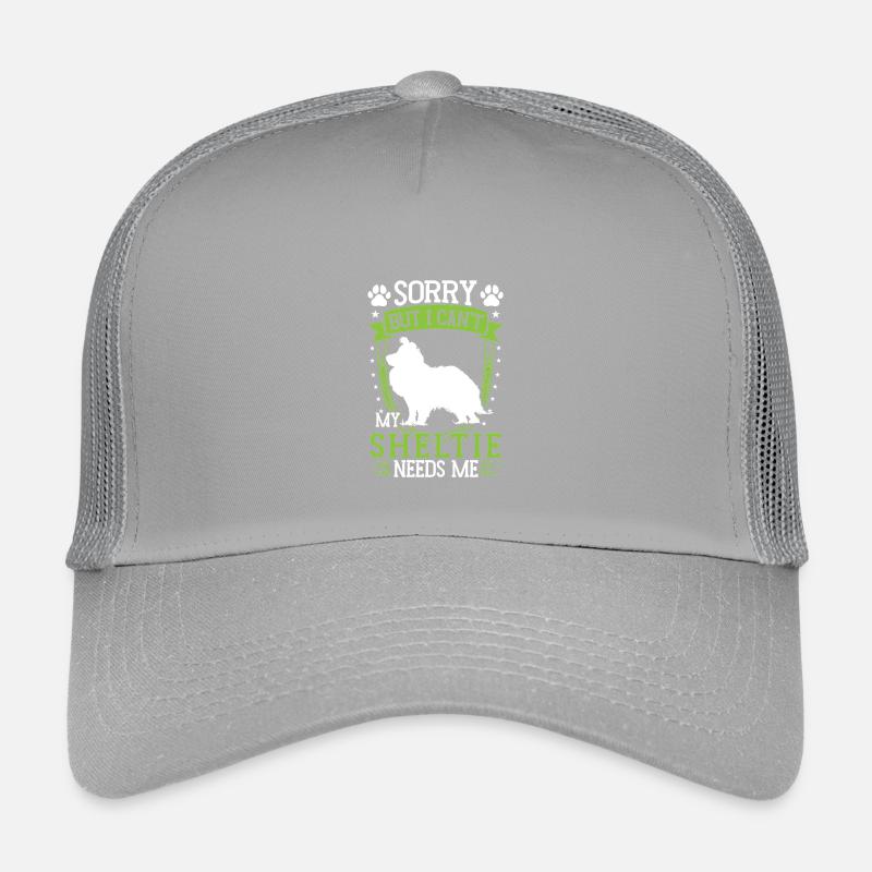 Sheltie kann nicht Shetland Sheepdog Kinder Trucker-Cap