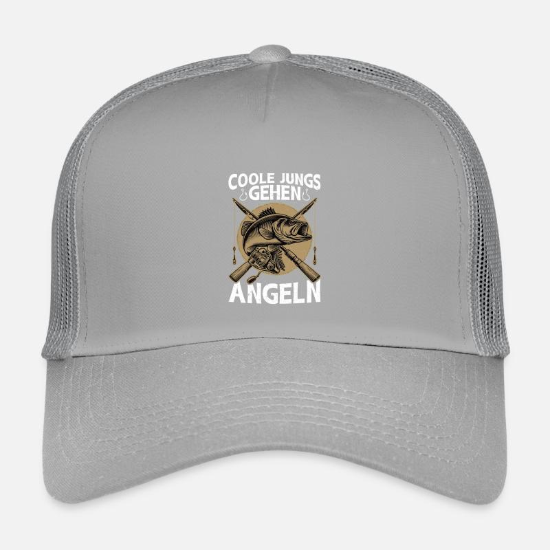 Cool Guys Marche Pêche Pêcheur Pêcheur Casquette trucker enfant