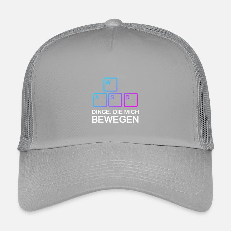 WASD - Things that move me - Gaming PC Keyboard Kids’ Trucker Cap