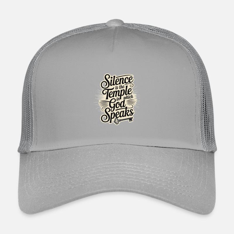 Silence – God Speaks Design Kids’ Trucker Cap