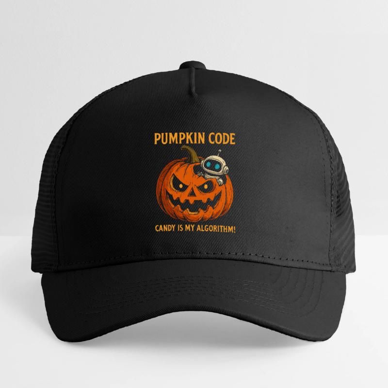 Pumpkin Code : Candy est mon algorithme ! Casquette trucker enfant