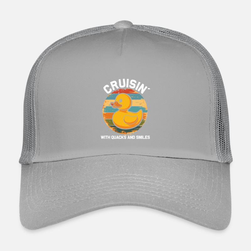 L’équipage d’un canard en caoutchouc profite d’une croisière Casquette trucker enfant