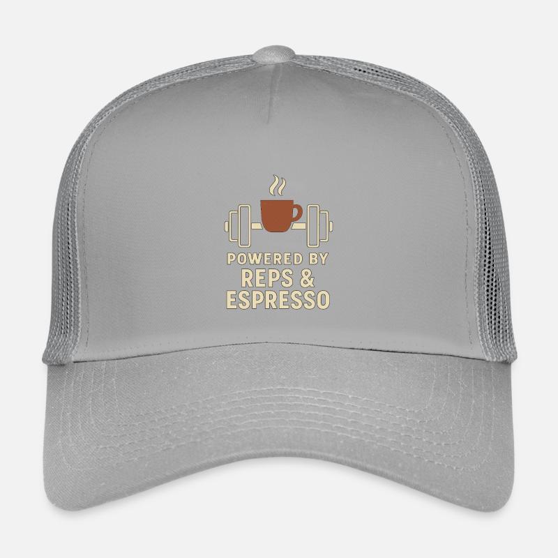 Propulsé par Reps & Espresso Casquette trucker enfant