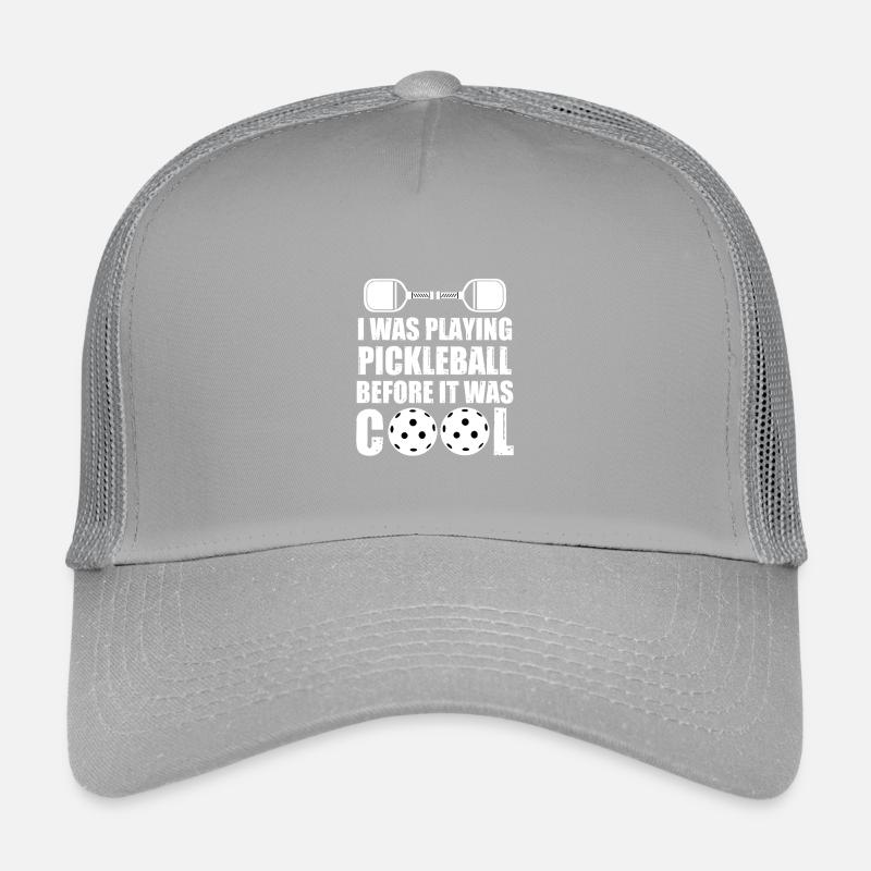 Playing Pickleball Before It Was Cool Kinder Trucker-Cap