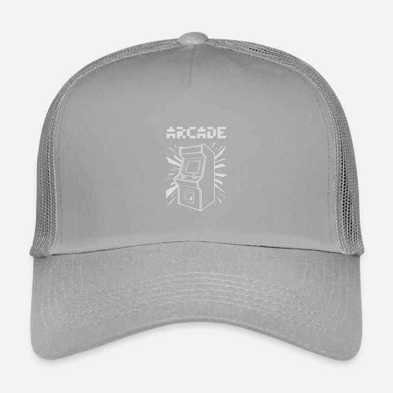ARCADE Retro Arcade Slot Machine 80s 90s Gamer Kids’ Trucker Cap