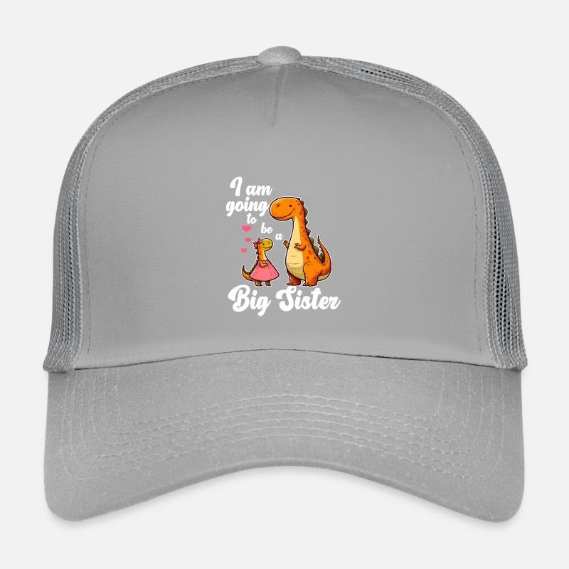 Devenir GrandeSoeur Dino Casquette trucker enfant
