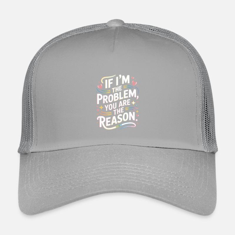If I'm The Problem You Are The Reason Resilience Kids’ Trucker Cap