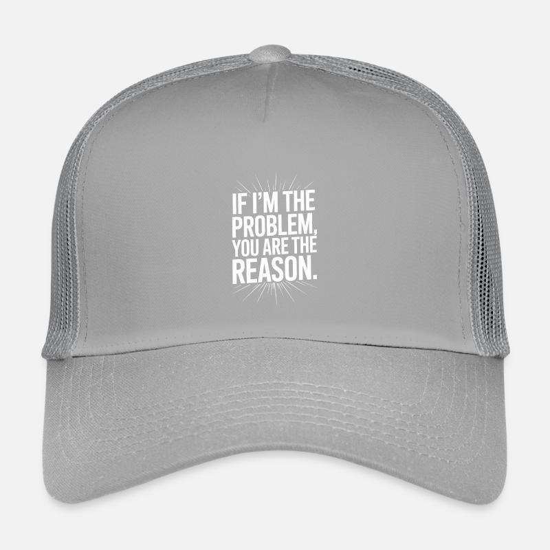 If I'm The Problem You Are The Reason Resilience Kids’ Trucker Cap