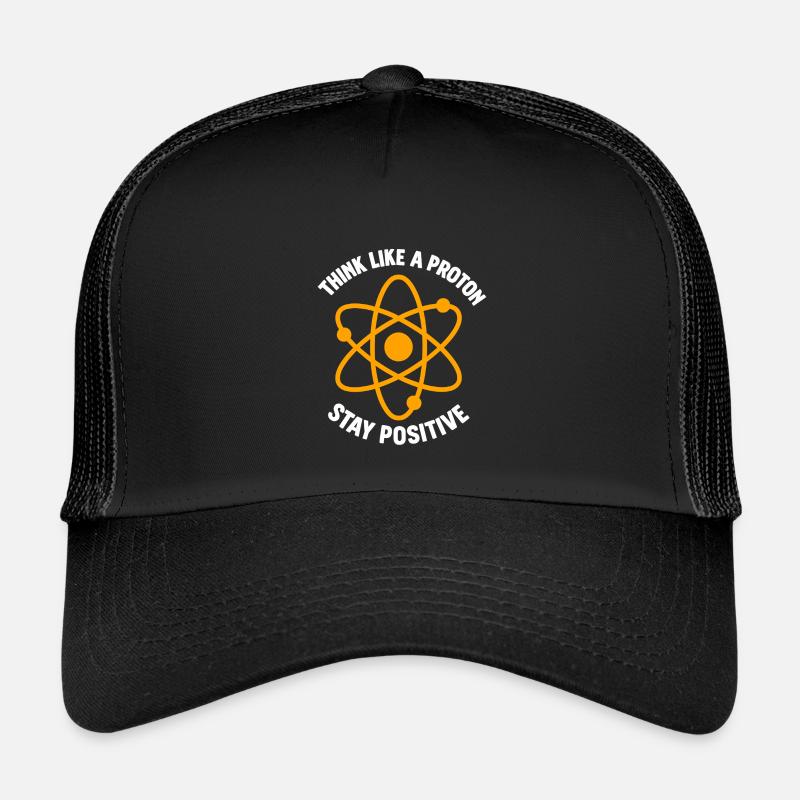 Graphique de l’atome de pensée positive de proton Casquette trucker enfant