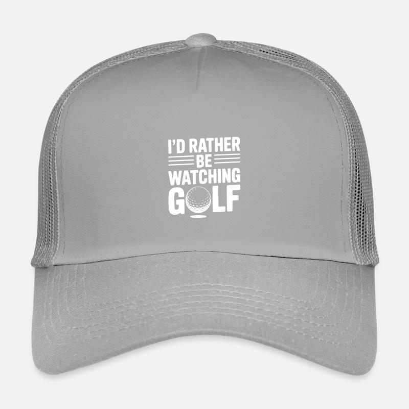 Je préfère regarder le golf Casquette trucker enfant