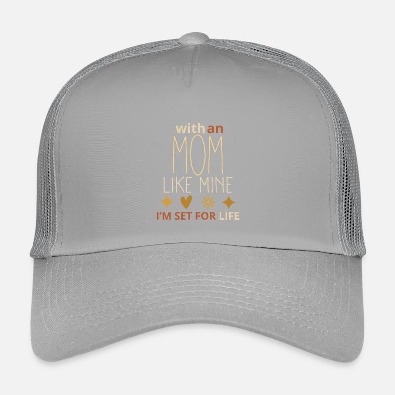 Mit einer Mutter wie meiner bin ich fürs Leben versorgt – süße Mutter Kinder Trucker-Cap