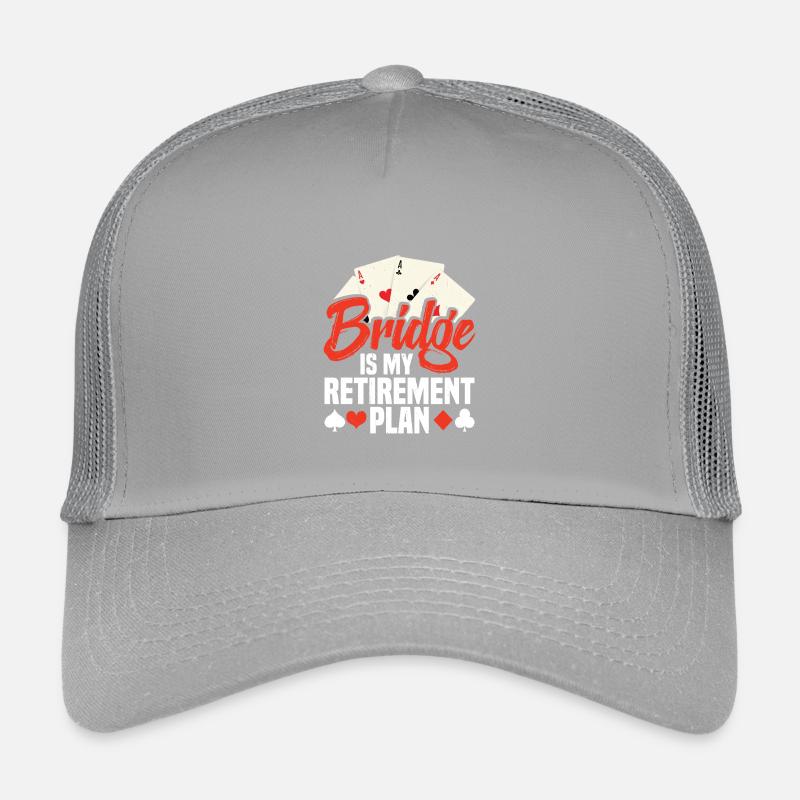 Bridge Ist Mein Ruhestandsplan Kinder Trucker-Cap