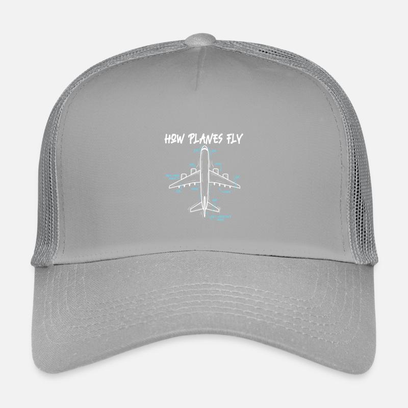 How Planes Fly Funny Aeronautical Engineer Quote Kids’ Trucker Cap