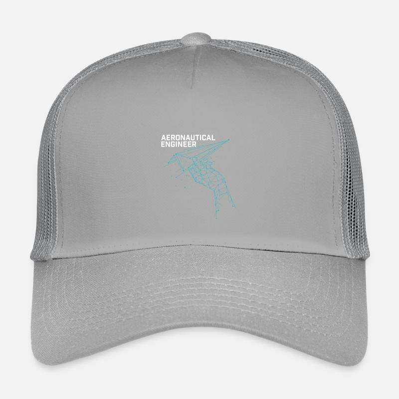 Luftfahrtingenieur Flugzeug Wissenschaft Nerd Geschenk Kinder Trucker-Cap