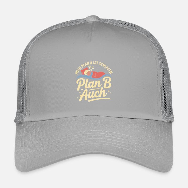 My plan A is sleep plan B too Kids’ Trucker Cap