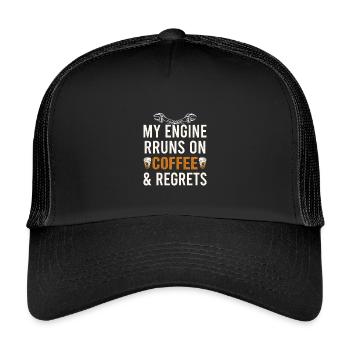 Mechanical Engineering Mechanical Engineer - Kids’ Trucker Cap - black/black - Front