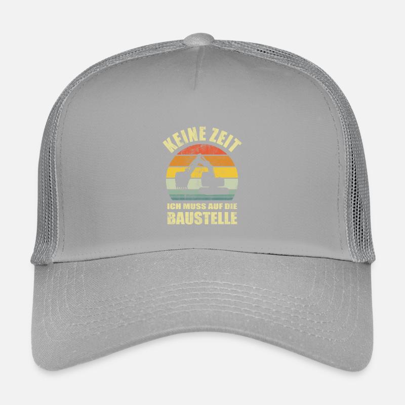 Pas le temps que j’ai pour aller sur le chantier Casquette trucker enfant
