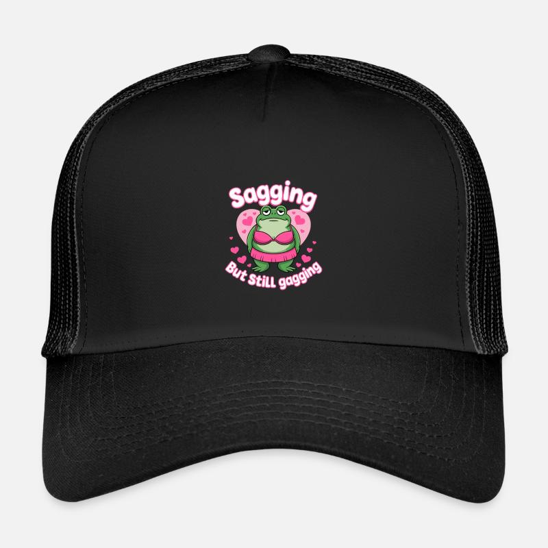 Embarrassing Funny Meme Frog Inappropriate Kids’ Trucker Cap