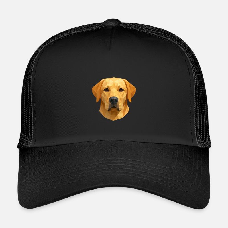 Polygon Labrador Retriever Geschenk Kinder Trucker-Cap