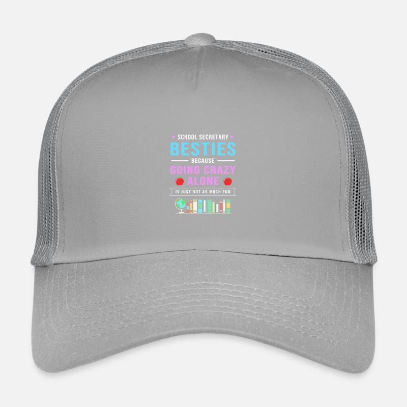Schulsekretärin Sekretärin Schule Kinder Trucker-Cap