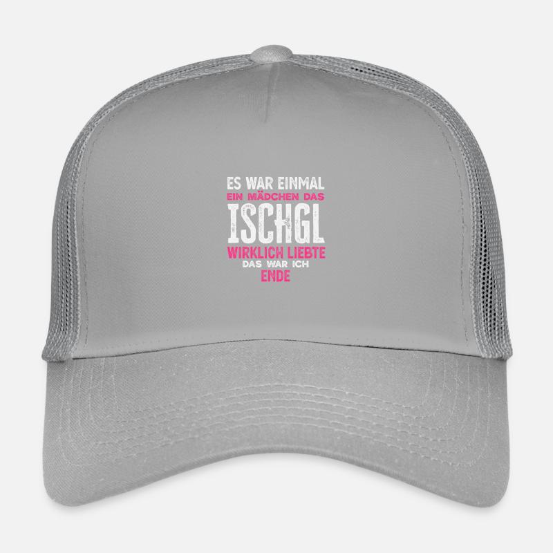 Lustiges Après Ski Ischgl Liebe Mädchen Alpen Kinder Trucker-Cap
