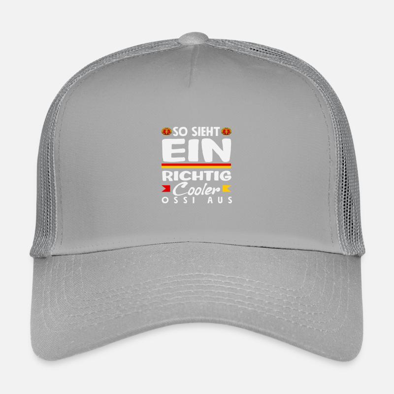 This is how a cool Ossi saying sees GDR pride Kids’ Trucker Cap