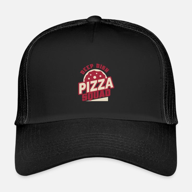 Plat profond Pizza Squad Chicargo Casquette trucker enfant