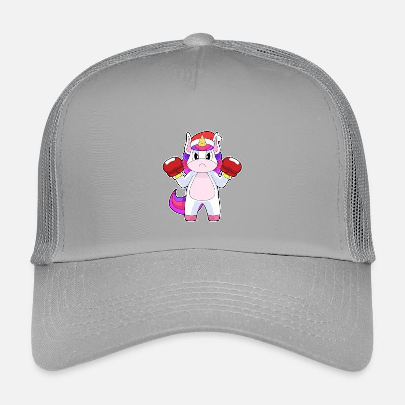 Unicorn Christmas Boxes Kids’ Trucker Cap