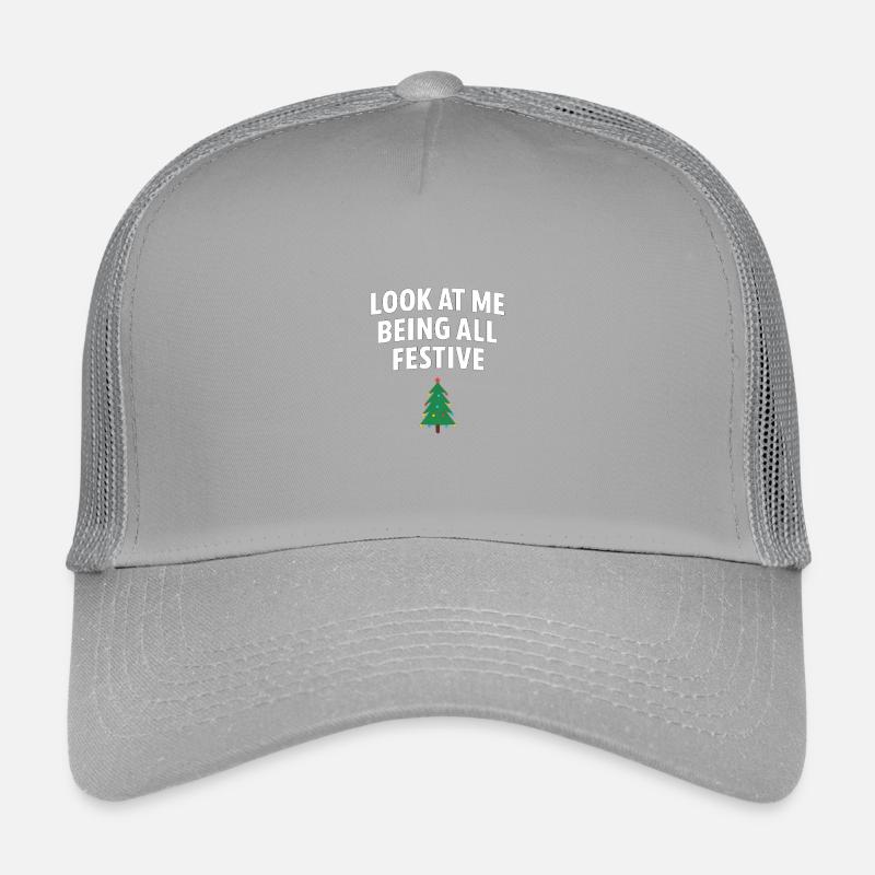 Look At Me Being All Festive, Christmas Tree  Kids’ Trucker Cap