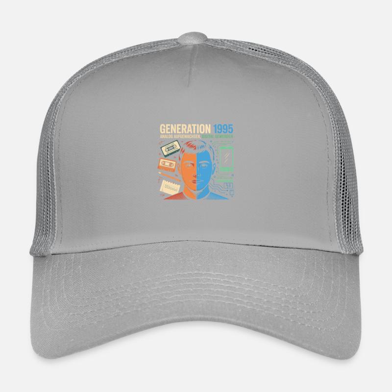 Génération 1995 Rétro Tech Double Portrait Casquette trucker enfant