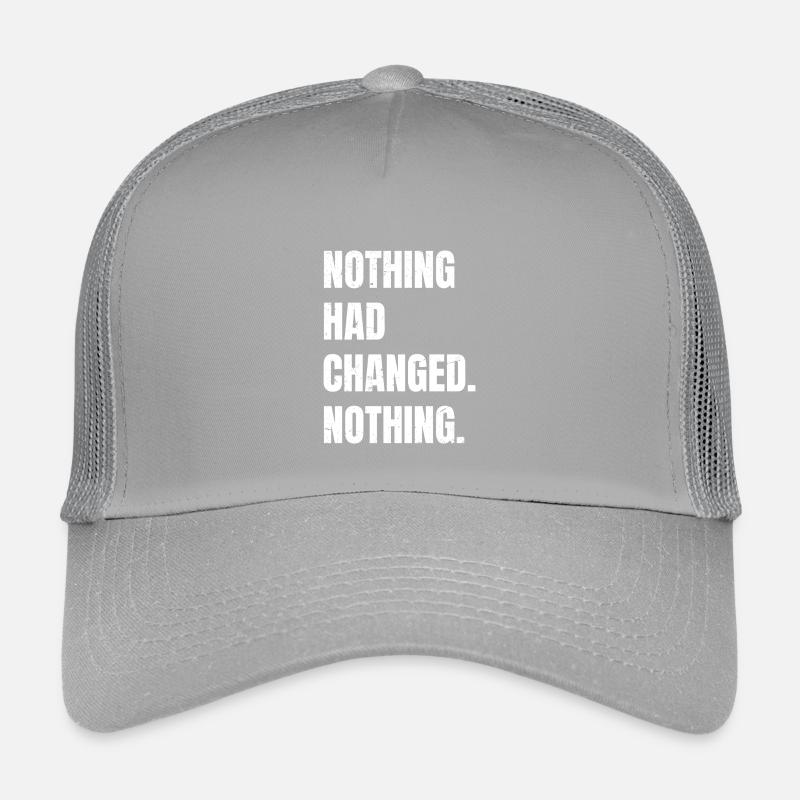 Rien n’avait changé, rien Casquette trucker enfant