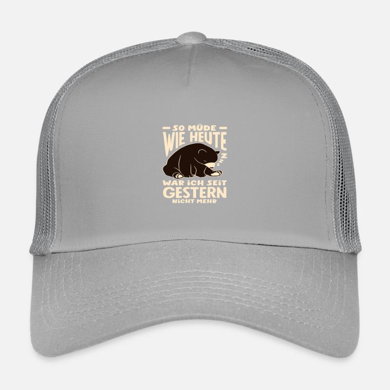 As tired as today bear saying Kids’ Trucker Cap