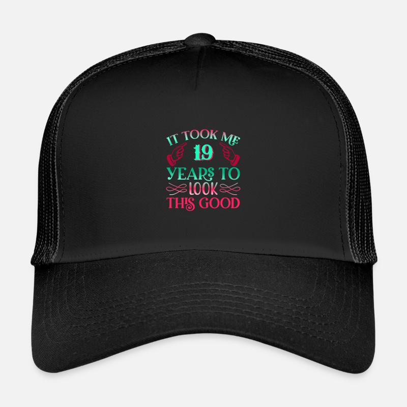 It took 19 years to look so good Kids’ Trucker Cap