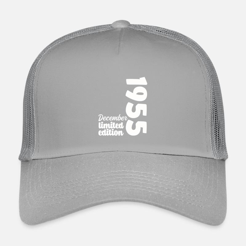 Geburtstag Dezember 1955 Limited Edition Geschenk Kinder Trucker-Cap