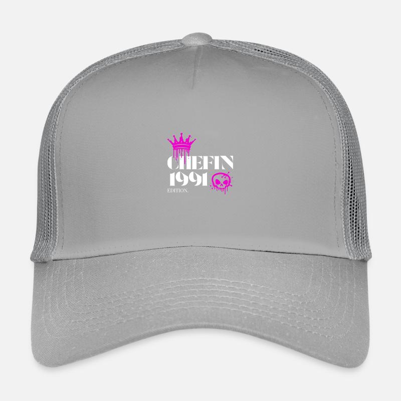 Chefin Edition 1991 34 Geburtstag Spruch Casquette trucker enfant
