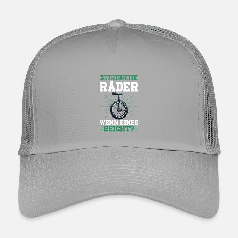 Warum Zwei Räder Wenn Eines Reicht Kinder Trucker-Cap