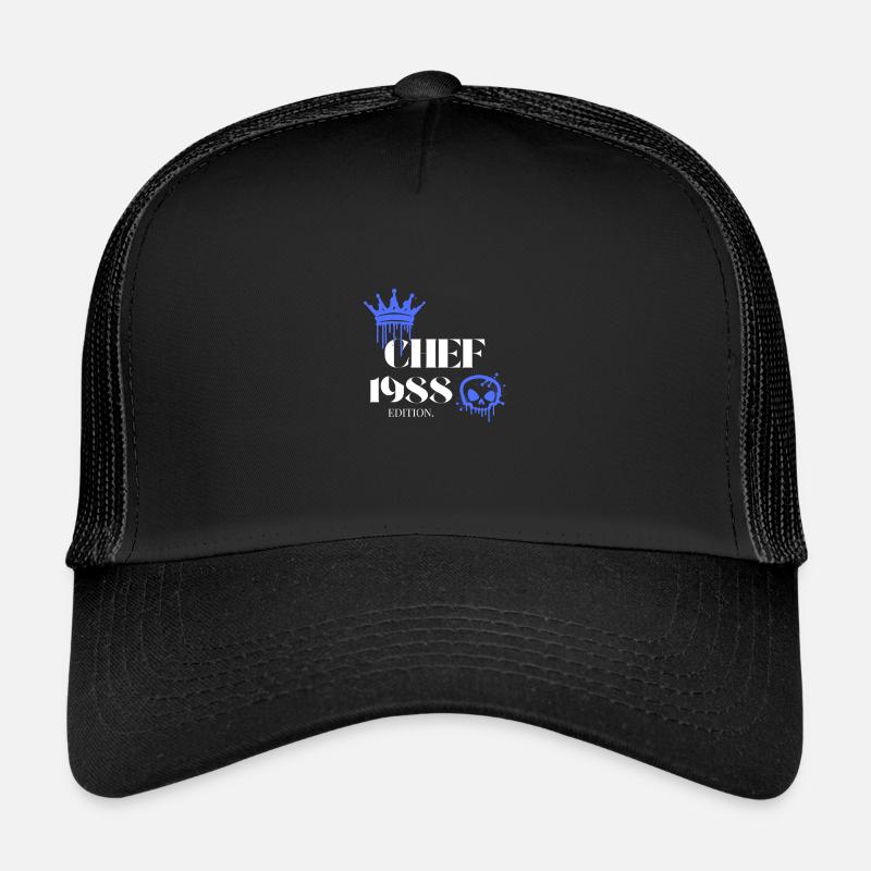 Édition Chef 1988 37 anniversaire Déclaration Casquette trucker enfant