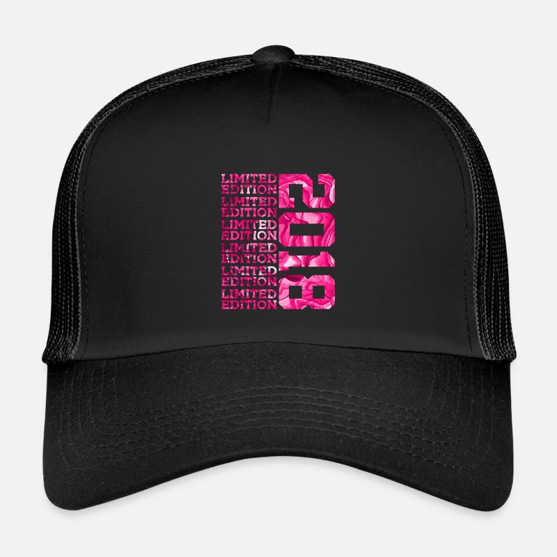 ÉDITION LIMITÉE 2018 8 ANS PINK 8E ANNIVERSAIRE Casquette trucker enfant