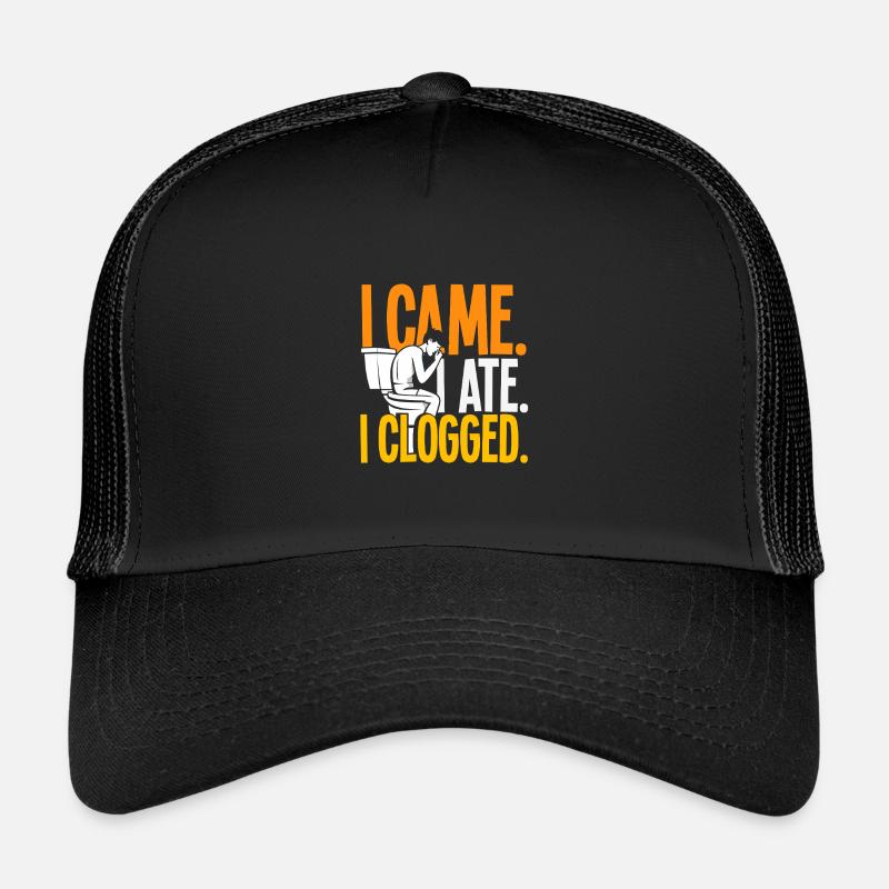 Toilet Clogging Master Funny Kids’ Trucker Cap