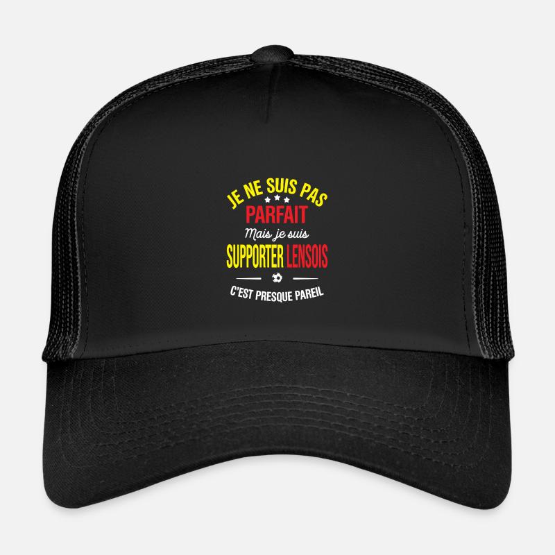 Pas parfait mais supporter lensois c’est Pareil Casquette trucker enfant