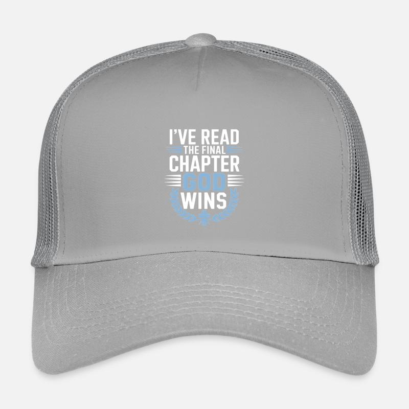 Dieu gagne dans le dernier chapitre Casquette trucker enfant