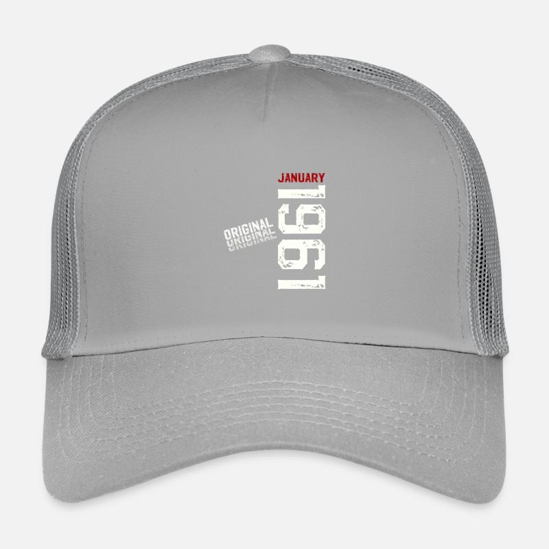 65th Birthday Original January 1961 Kids’ Trucker Cap