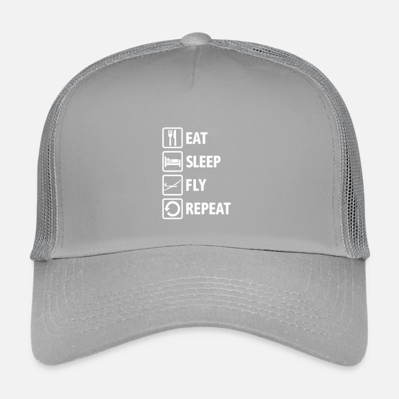 Mange, Dors, Vole, Répéter - Planeur Casquette trucker enfant