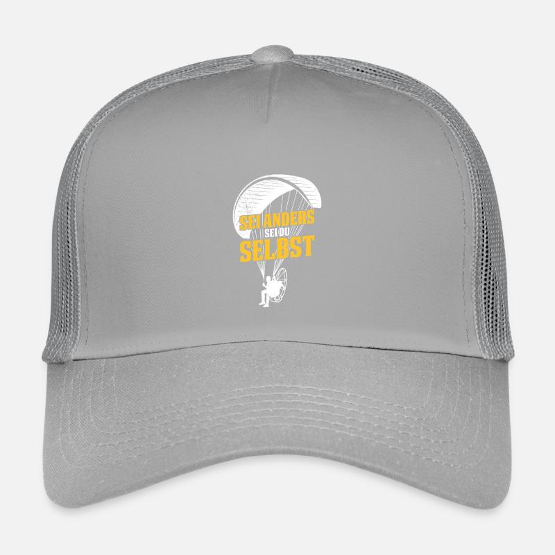 Paraglider BE DIFFERENT, BE YOURSELF Fun Kids’ Trucker Cap
